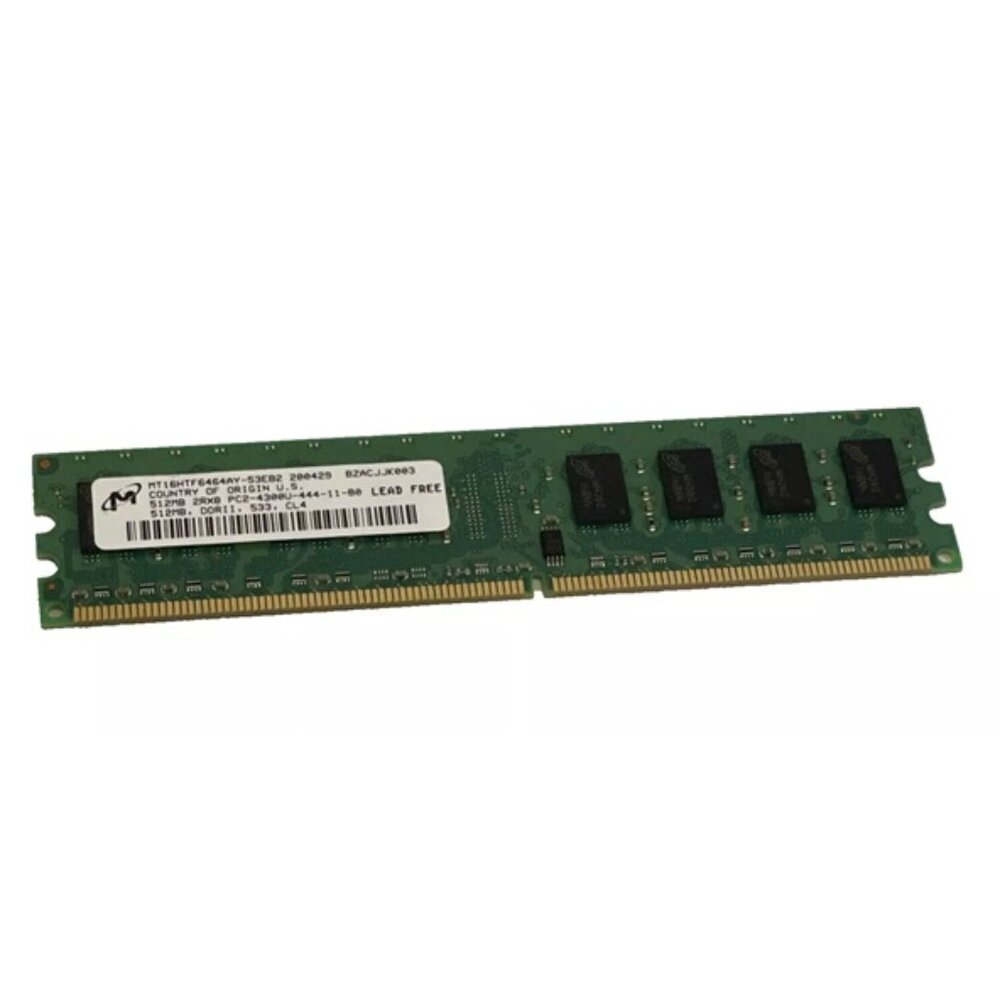 Micron 512MB 2RX8 PC2-4300U-444-11-B0 512MB DDRII 533 CL4